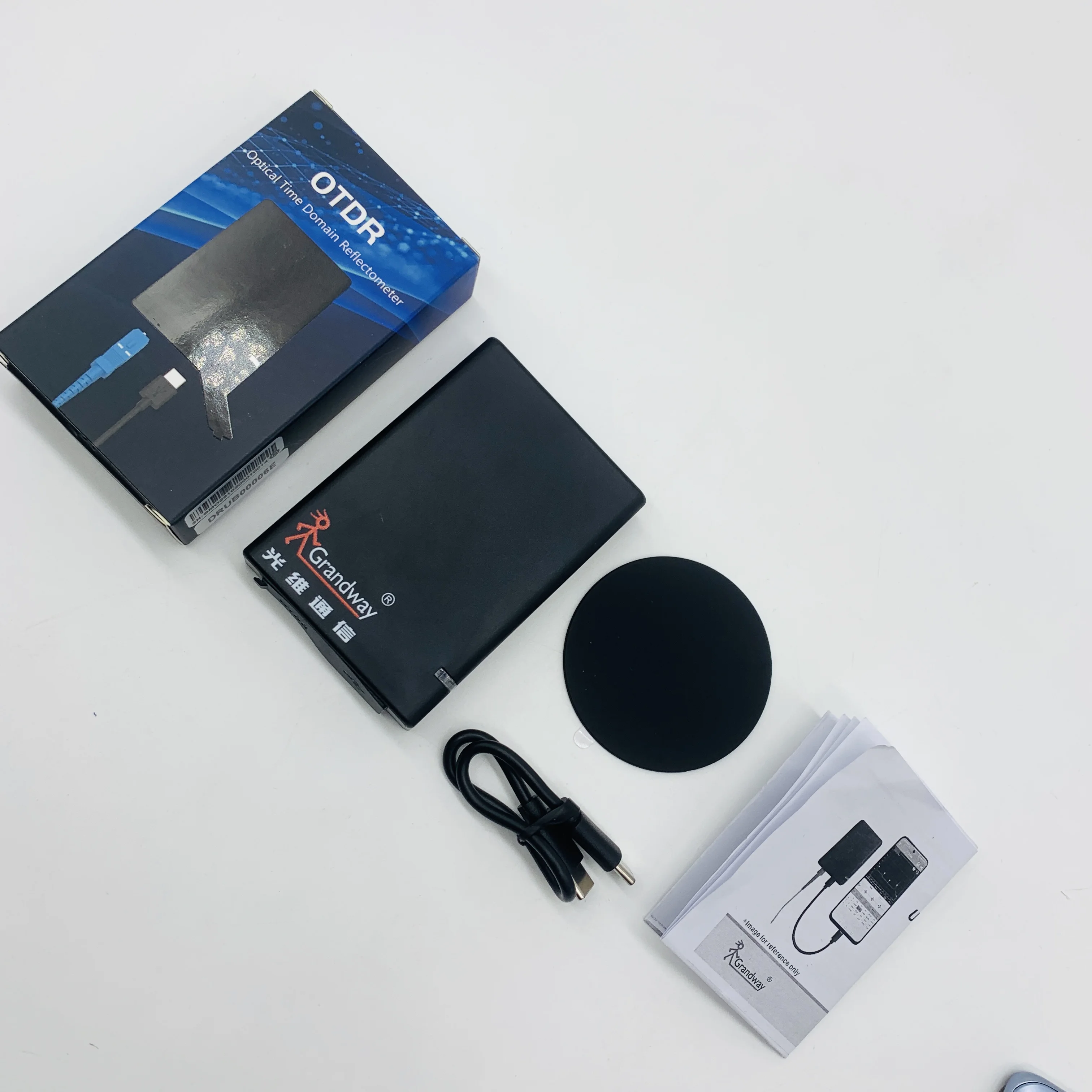 Фото Оптический рефлектометр OTDR Box Type BJ200 с поддержкой тестирования активных волокон 1550нм/1650нм 20дБ, Plug and Play, MINI OTDR, малая мертвая зона 1.5м/4.5м, совместим с Android №5