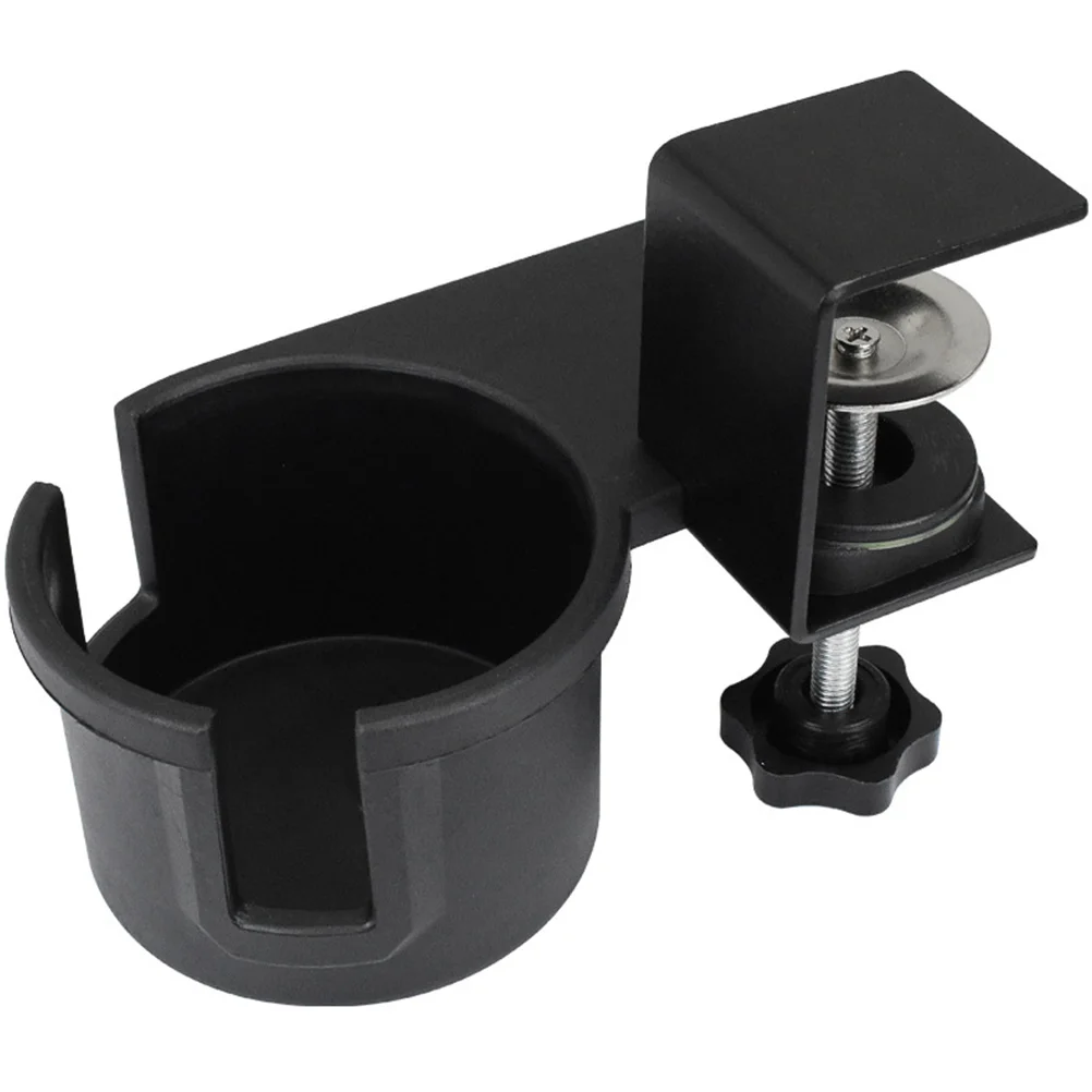 

Clip On Desk Cup Holder Water Glass Table Bottle Stand Tabletop Supplies Car Fixing