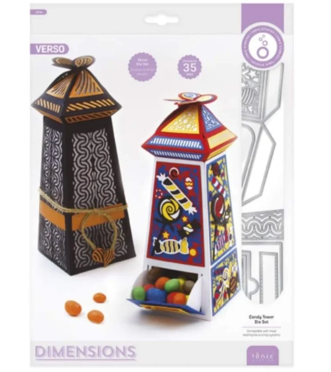 

Candy tower metal cutting dies die cut Scrapbook paper craft knife mould blade punch