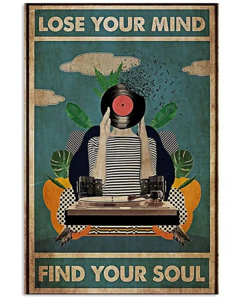 Металлический винтажный алюминиевый знак из олова в стиле ретро с надписью lost Your