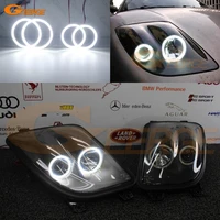 for fiat coupe 1993 1994 1995 1996 1997 1998 1999 2000 ultra bright smd led angel eyes halo rings kit day light car styling
