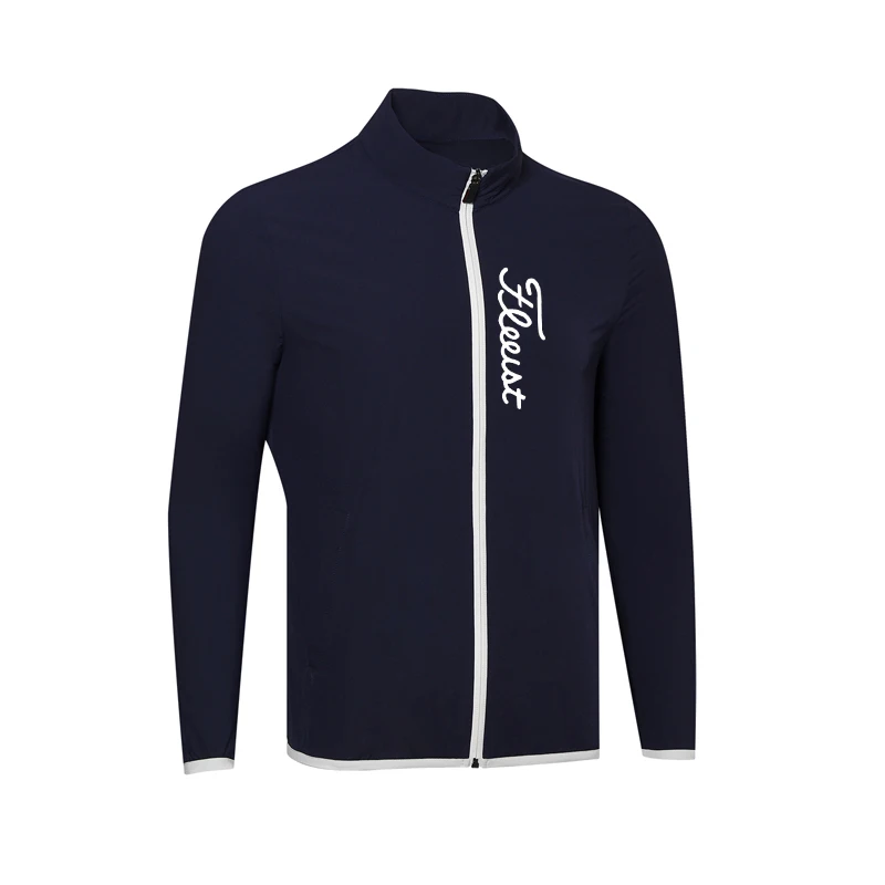 2023 New Golf Clothing Men's Autumn and Winter Windproof Jacket Windbreaker Breathable, Fast Drying and Sweat Wicking Outdoor