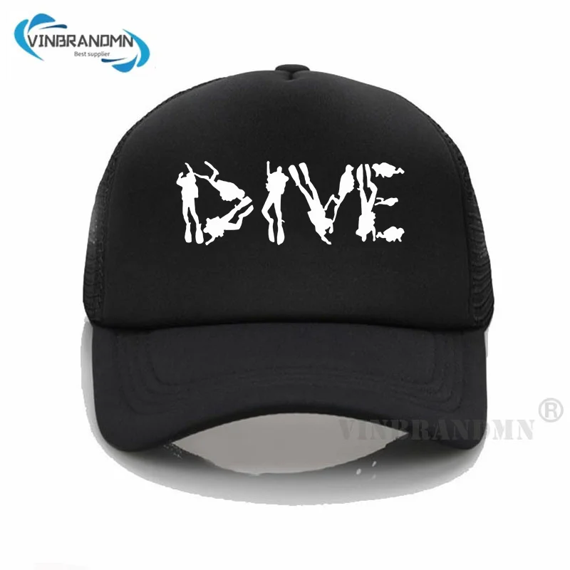 Забавные Панамы для погружения с аквалангом летние кепки защиты от солнца улицы