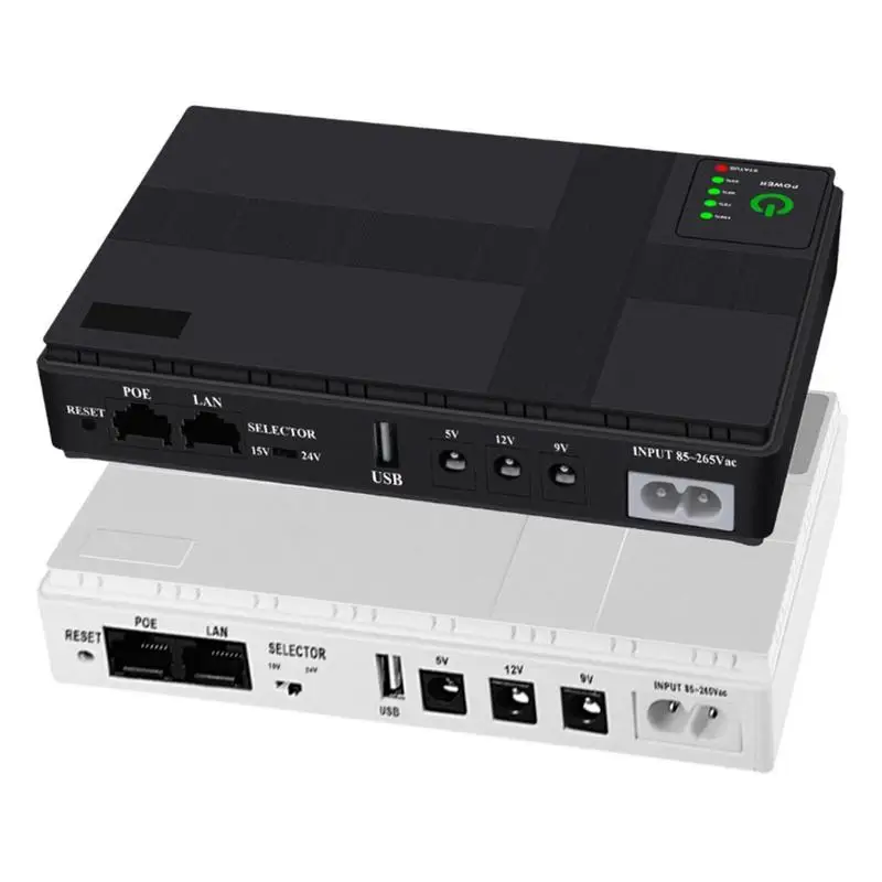 

Router Power Supply Portable Backup Battery Uninterruptible Router Battery Modem Mini Power Supply Speaker Output Battery Pack