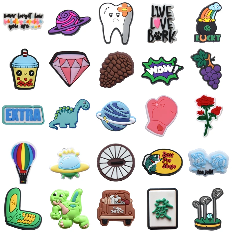 

Boy Men Women Charm Shoes Accessories Kids Shoe Charms Girl Decorations for Crocs Packs Set Jeans Wholesale Bulk Para Pins Gifts