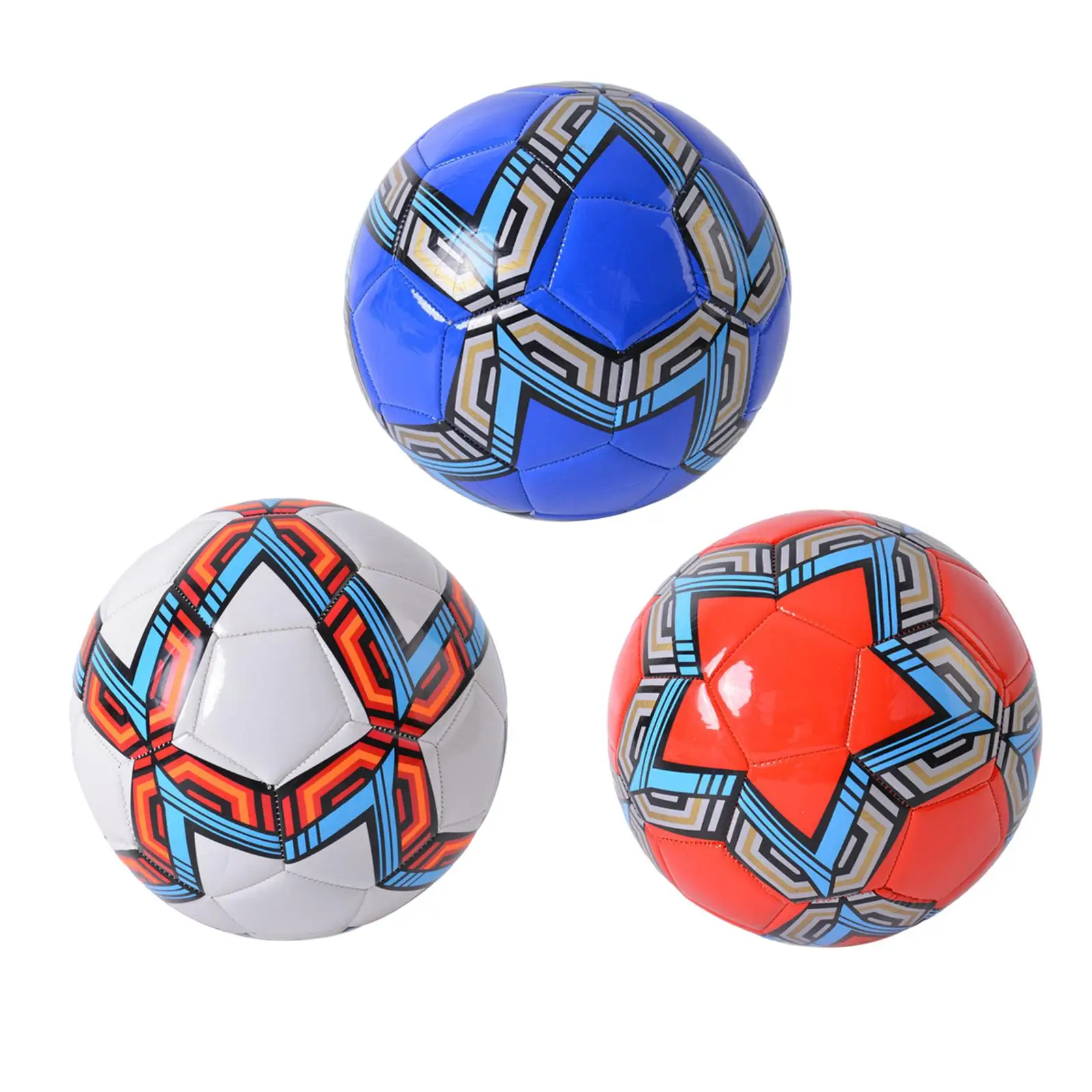 

Football Size 5 for Kids Adult Stitched Training Ball Official Match Ball