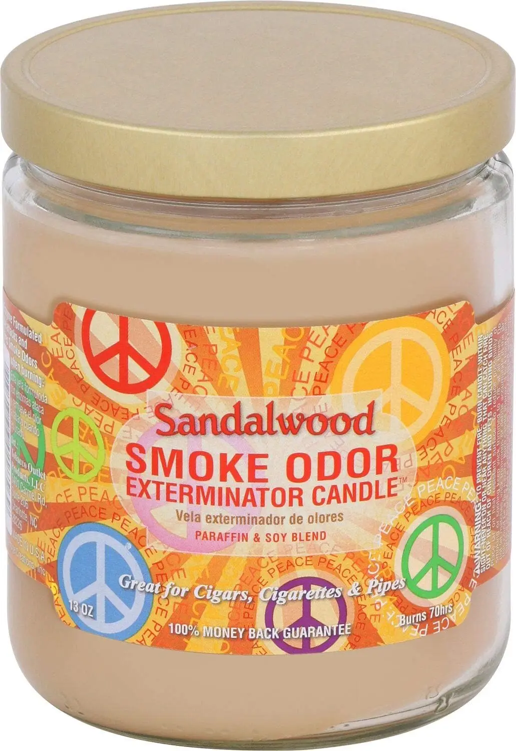 

oz Jar Candles Sandalwood, Pack of 2 Flickering flameless candle White candles Flameless taper candles Velas led con pilas Fake