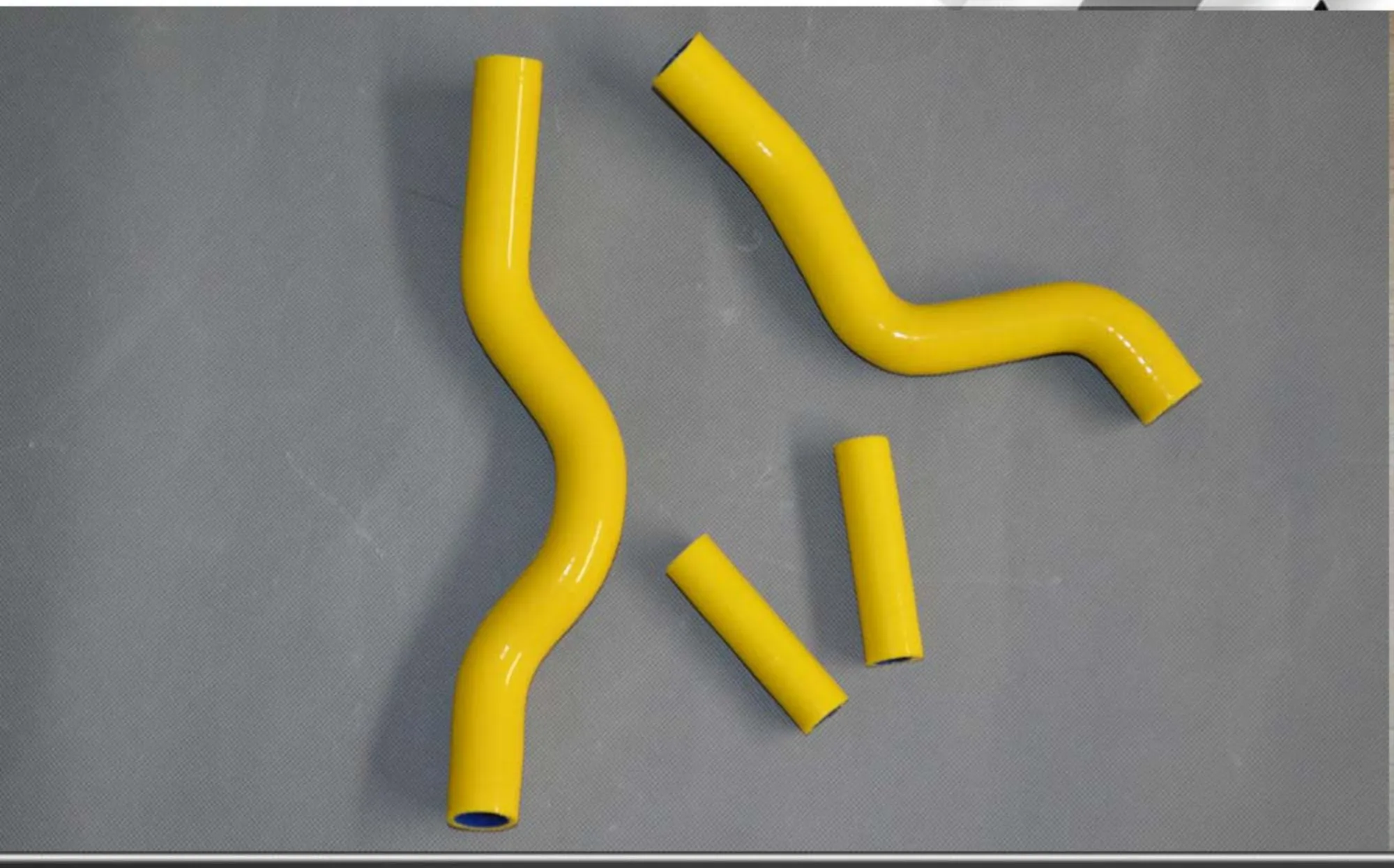 Желтый силиконовый шланг радиатора для Suzuki RM250 2001 2008 2002 2003 2004 2005 2006 2007