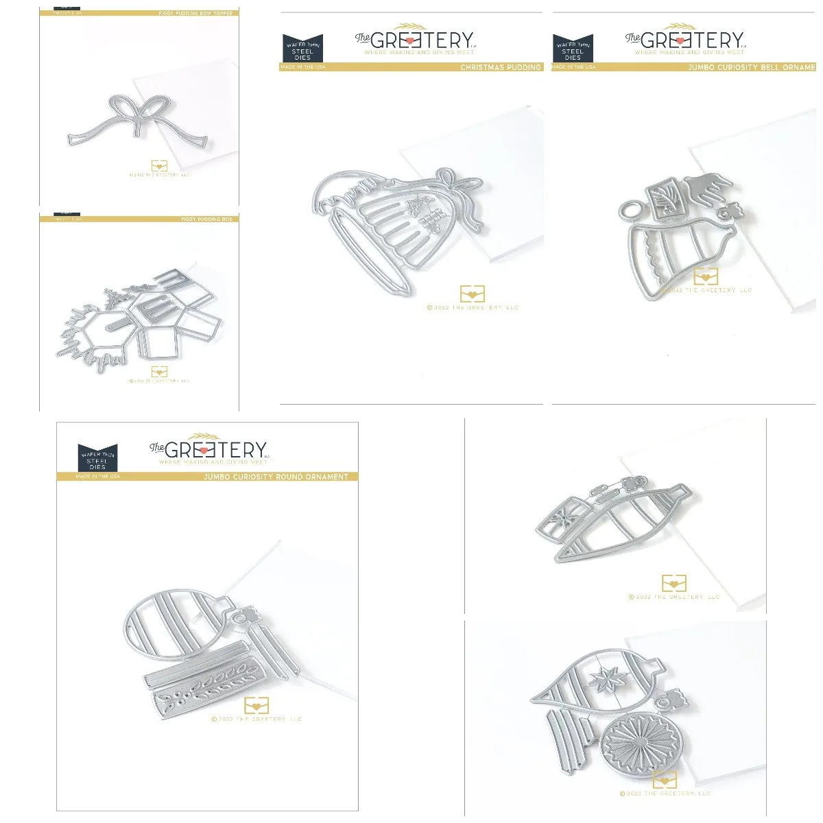 

Exquisite Creative Festival decoration metal cutting die technology card making template manual DIY 2022 new