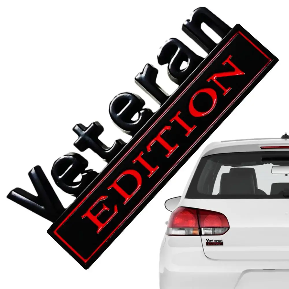

Стайлинг автомобиля 3D Veteran Edition металлическая клейкая эмблема декоративный значок забавная наклейка автоаксессуар