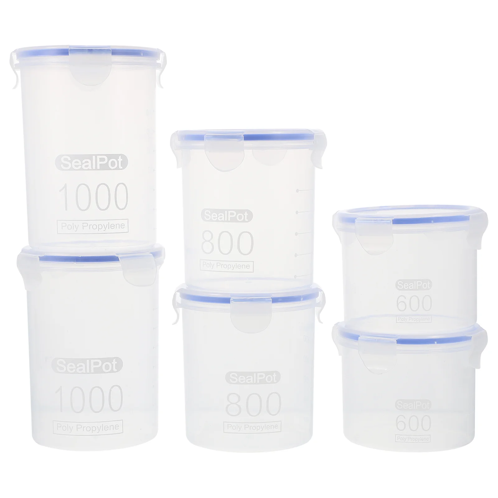 

Storage Jar Plasticjars Containers Grain Lids Container Sealed Dry Airtight Empty Fruit Cereal Canisters Cookieglass Reusable