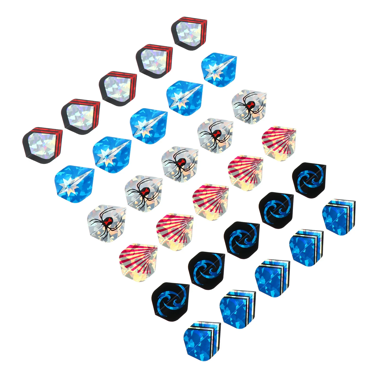 

30pcs Dart Tail Dart Supplies PET Dart Wing Dart Accessories for Office Outdoor