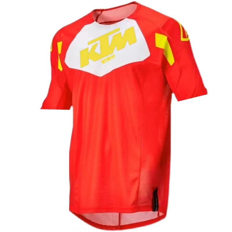 Джерси Para De Motocicleta Camiseta Ropa Ciclismo Carreras 2024 Aykw Ktm Mtb Blusas Mountain Montaña