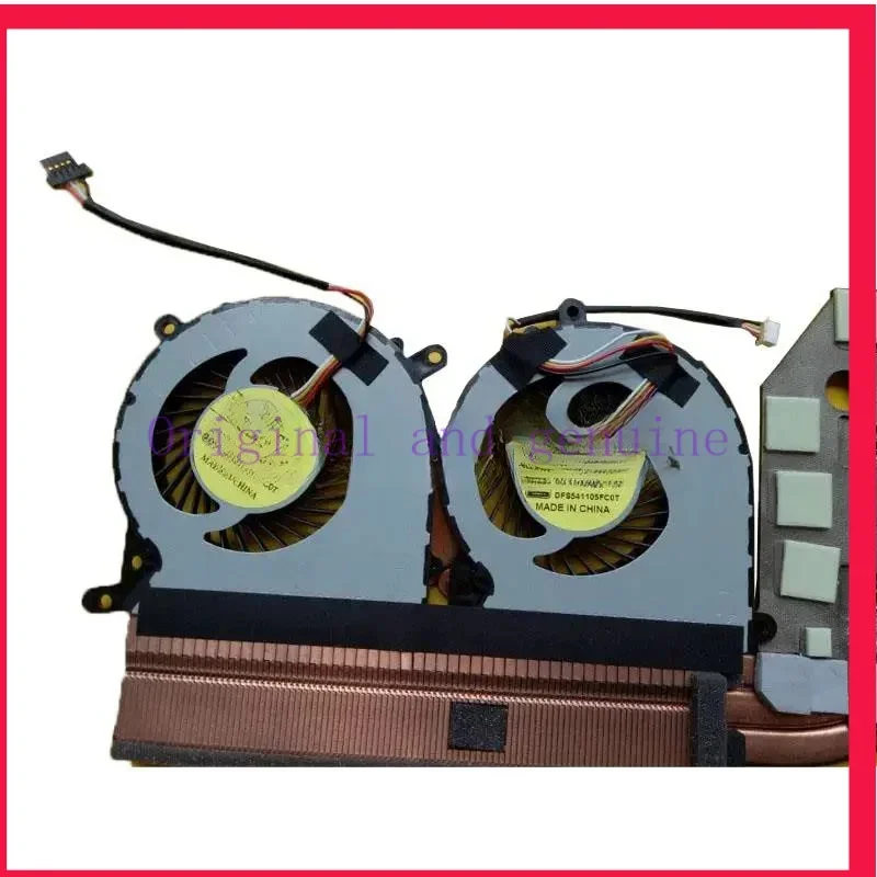 Вентилятор и радиатор процессора графического для CLEVO PA70HP PA70HS-G PA71HS PA70HP6-G PA71HP6