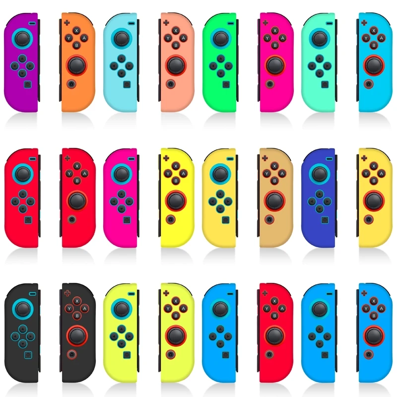 

for Nintendo Switch Joycon Cover Protector Joy Cons Grip Gel Guard Switch oled Joy Con Controllers Silicone Skin Anti-Slip