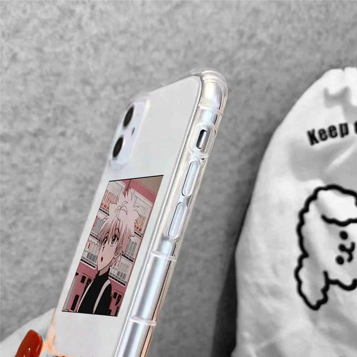 Чехол в стиле аниме HxH для iPhone 11 12 13 14 Pro XS Max XR X 6S 8 7 Plus Mini SE 2020 прозрачный мягкий