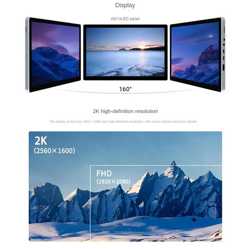 

Совместимый Сенсорный дисплей для 4B/ Nano 10,5 дюймов AMOLED 2560X1600 с вилкой Стандарта США