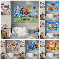 anpanman diy wall tapestry japanese wall tapestry anime japanese tapestry