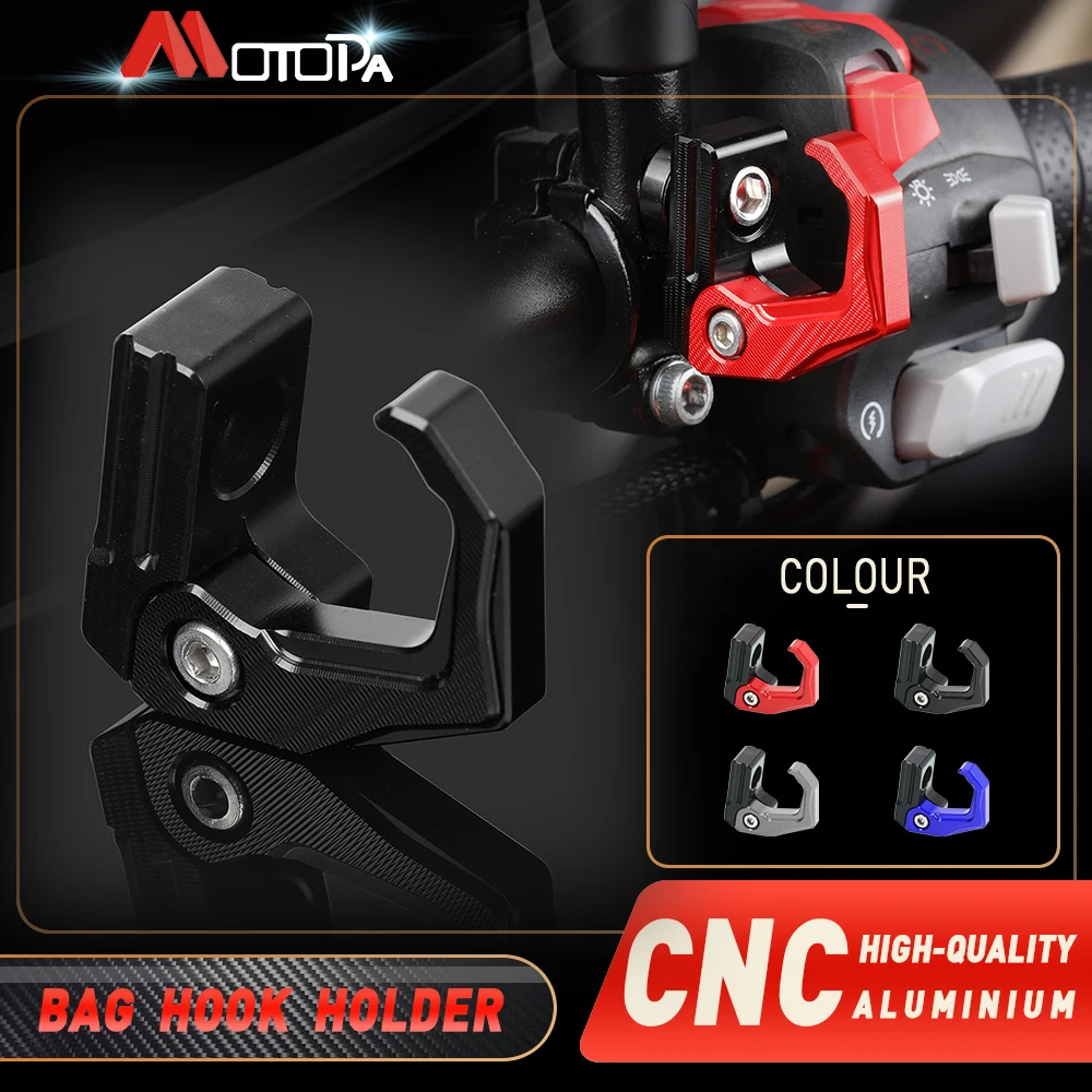 

For Honda Rebel CMX300 CMX500 2017- 2023 Moto Brake Master Cylinder Bracket Bag Luggage Helmet Hanger Clamp Hook Holder Carry