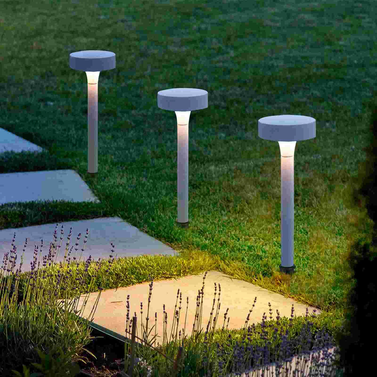 20 шт. пластиковая вилка с шипами заземления солнечные фонари уличный