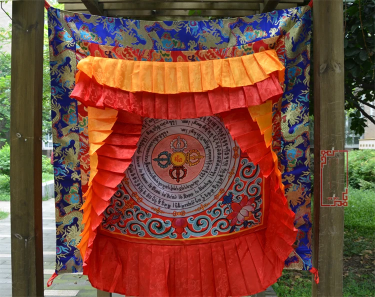 100 см оптовая продажа буддийская поставка буддизм домашний храм вышивка Будда