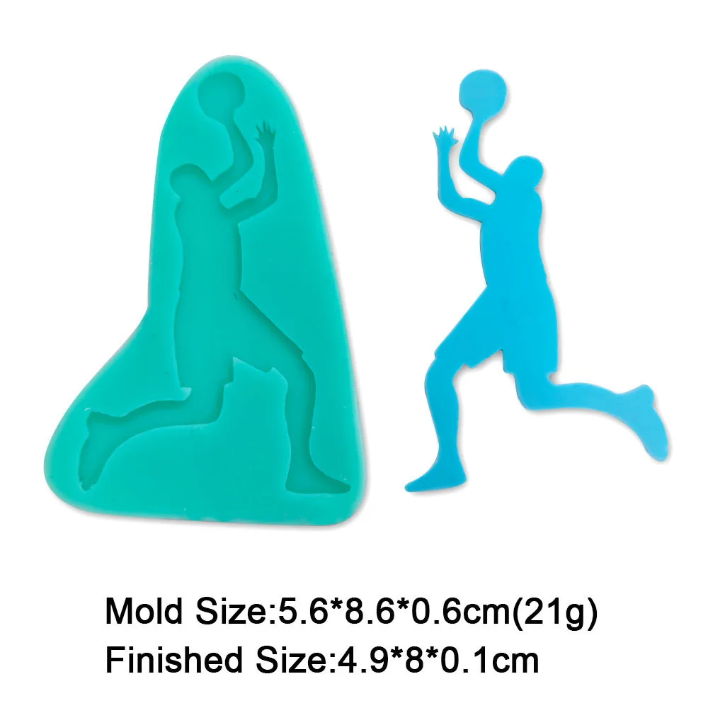 

Спортивная серия украшения торта силиконовая форма бейсбол футбол баскетбол торт шоколадные сахарные поделки кухонные инструменты для выпечки