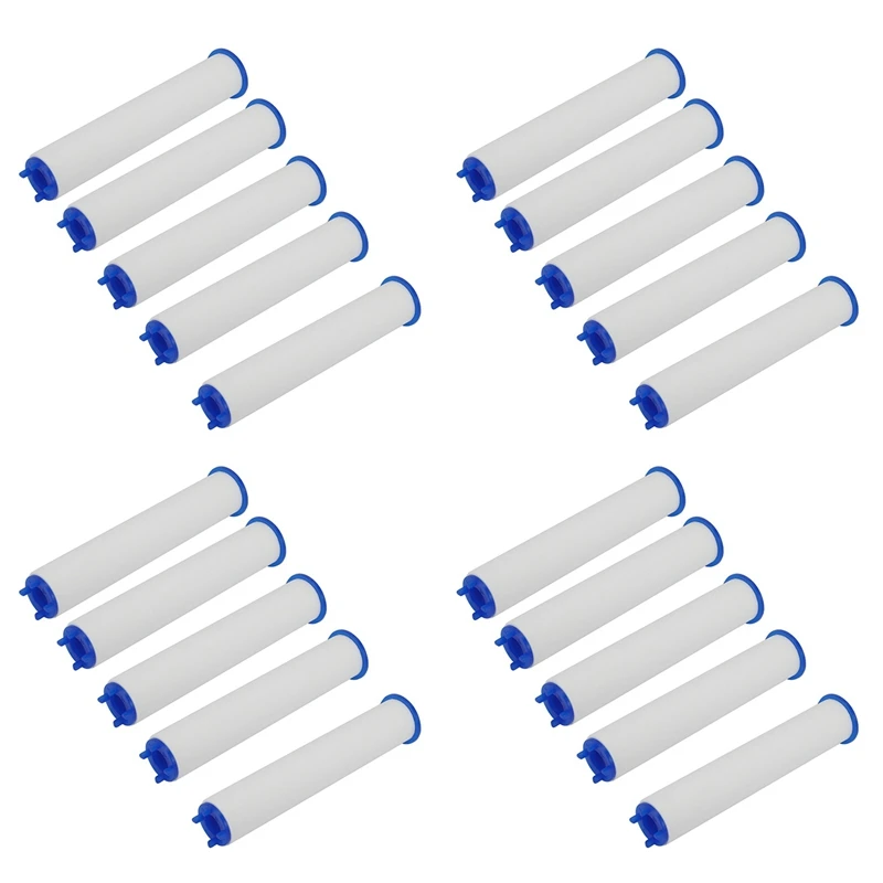 

Retail 20 Pieces Of High Pressure Hand-Held Water Shower Filter Bathroom Bath Shower Filter Core Water Purification