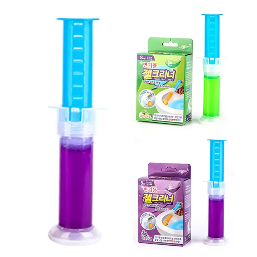 

Eco-friendly Great Deodorizing Cleaning Gel Toilet Bowl Cleaner Gelatinous Toilet Cleaner Safe Ingredients for Bathroom