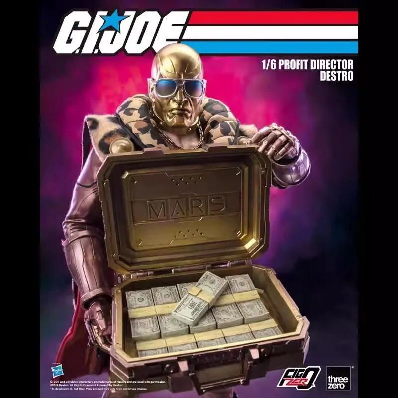 Фото Оригинальный продукт, специальное предложение, оригинальный Hasbro Threezero FigZero G.I. Серия Джо 1/6 PROFIT DIRECTOR DESTRO №4