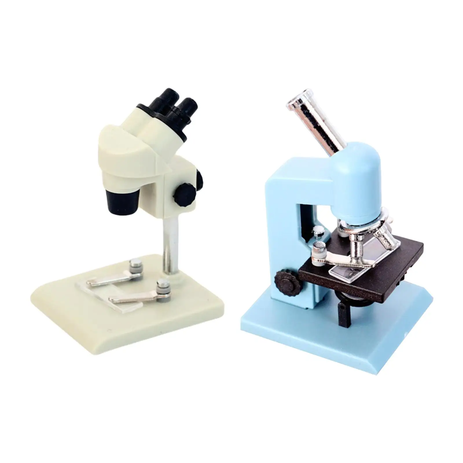 

Microscope Model 1/12 Dollhouse Scenery Classic Design Kids Toy Gifts Doll House Furniture Toy Ornament Kids Pretend Play