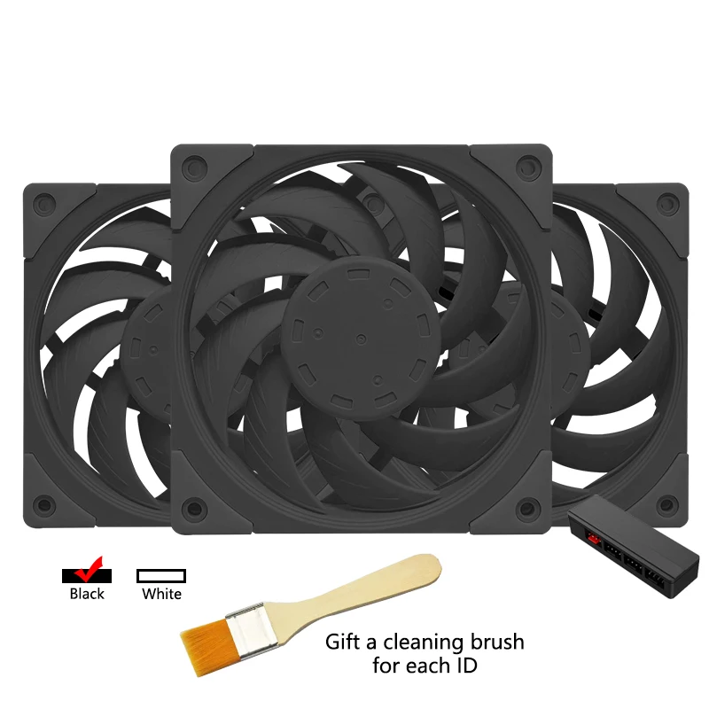 Высокопроизводительный 800-2500 об/мин 4-контактный ШИМ 12 см чехол для компьютера