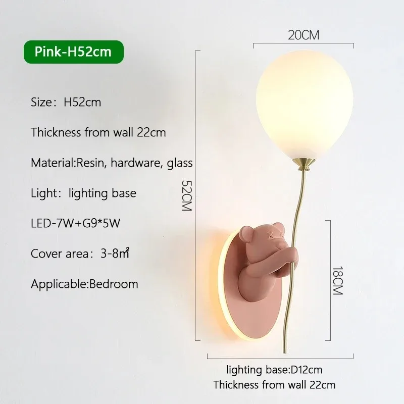 

Настенный светильник HomeLover с медведем