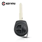 Чехол KEYYOU для автомобильного ключа с 2 кнопками, чехол для Suzuki Grand Vitara SX4 SWIFT HU133RTOY43, Сменный Чехол для ключа с дистанционным управлением