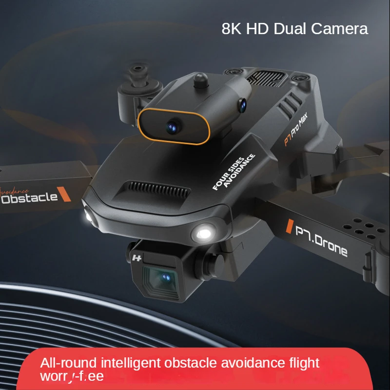 

New Drone 8K Double Camera HD G7 WIFI FPV Obstacle Avoidance Drone Optical Flow Me Four-axis Aircraft RC Helicopter With Camera