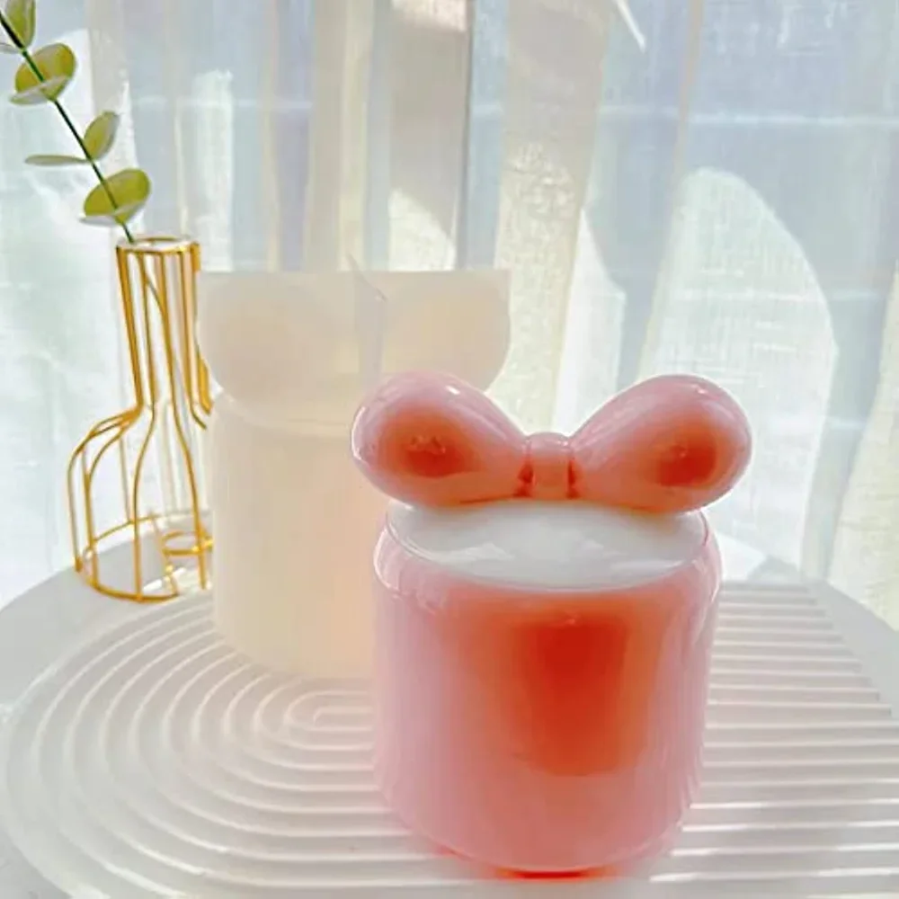 Милый Бант коробки для хранения с крышками силиконовые формы сделай сам