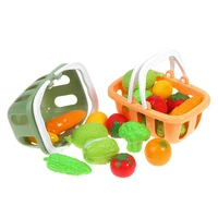 small shopping basket vegetables and fruits dollhouse mini decoration miniature storage laundry baskets
