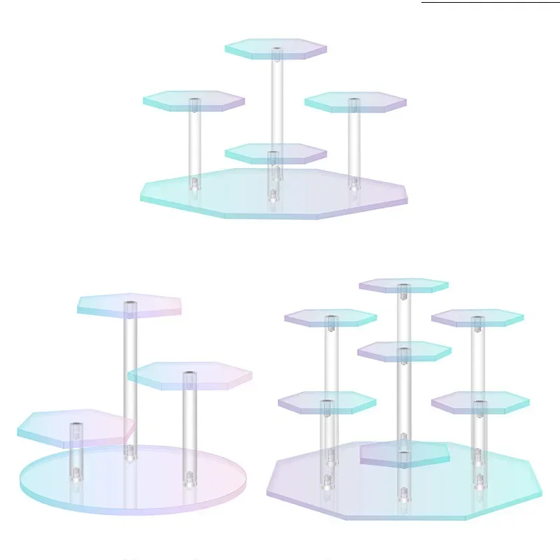 Акриловая подставка для дисплея 3/4/7 бит анимационная модель косметика духи