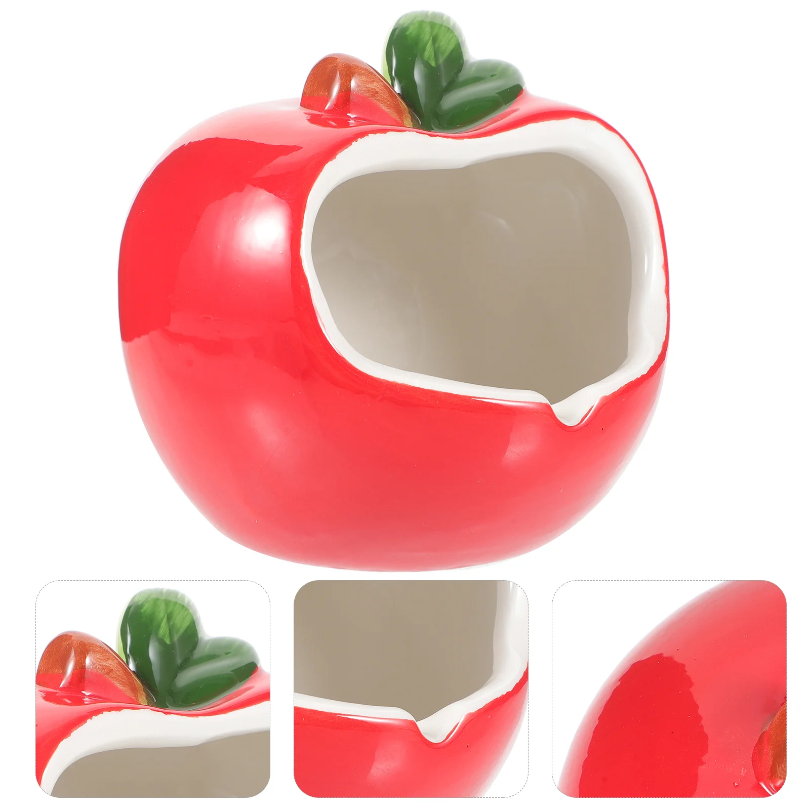 

Safe Fashion Ceramic Fruit Ashtray Ashtray for Decor Home Office