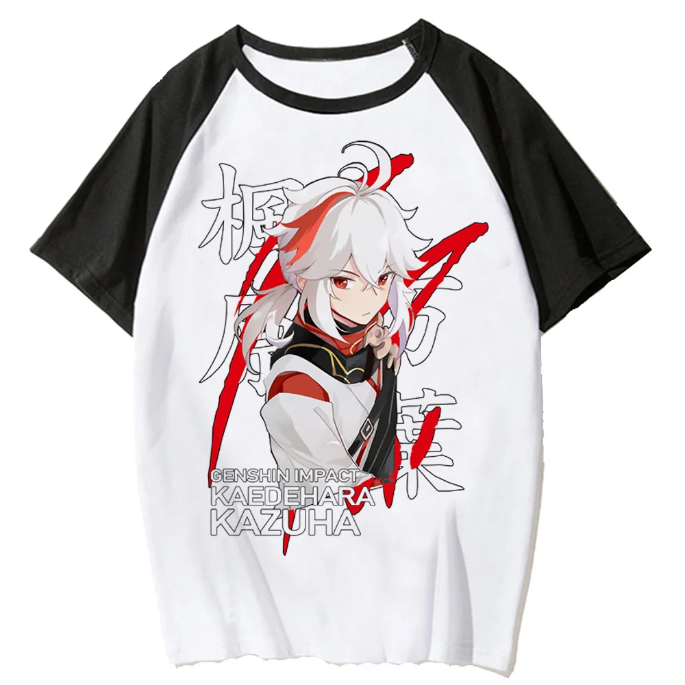 

Genshin Impact t shirt women Japanese Y2K t shirt girl 2000s clothing