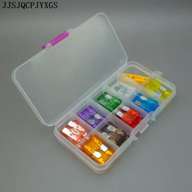 

JJSJQCPJYXGS Fuse puller+92Pcs/Lot mid Blade Fuse Assortment Auto Car Motorcycle SUV FUSES Kit 5/7.5/10/15/20/25/30/35/40A