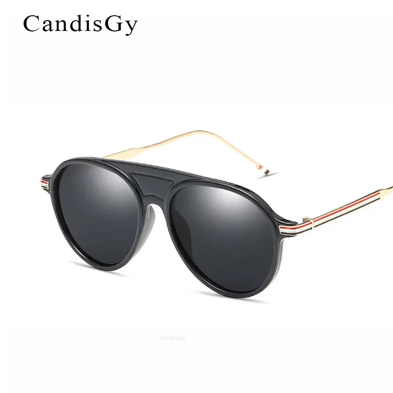 

New Style Men Fashion Google Eyewear Women Brand Designer Sunglass Black Color Alloy Frame Sun Glass Protection