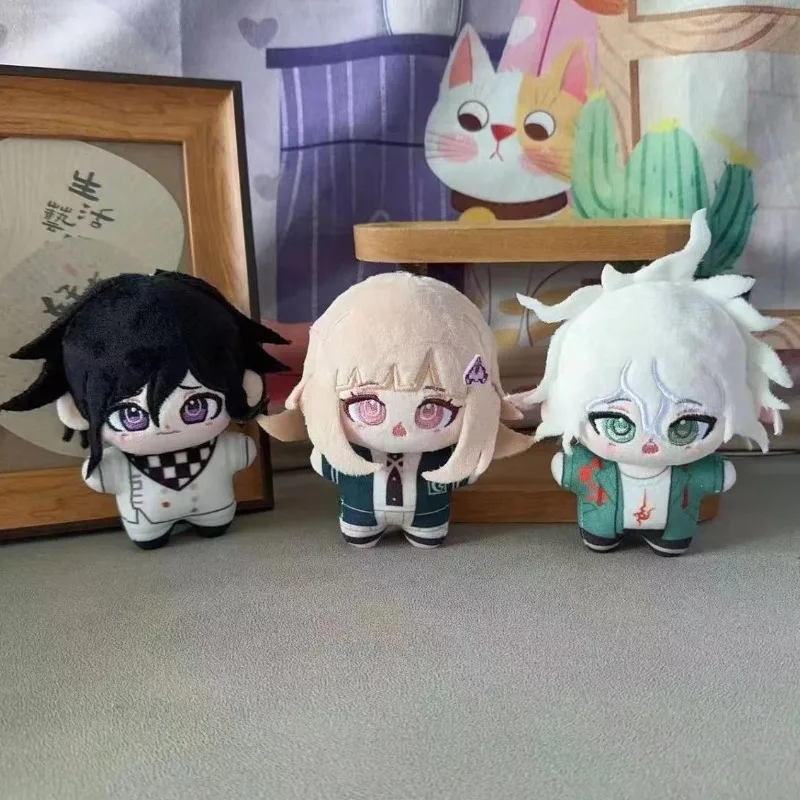 Фото Плюшевая игрушка по аниме Danganronpa, 10 см, персонажи Кокичи Ома, Нанами Чиаки, Нагито Комаэда, милая мягкая подушка-игрушка, подарок №2