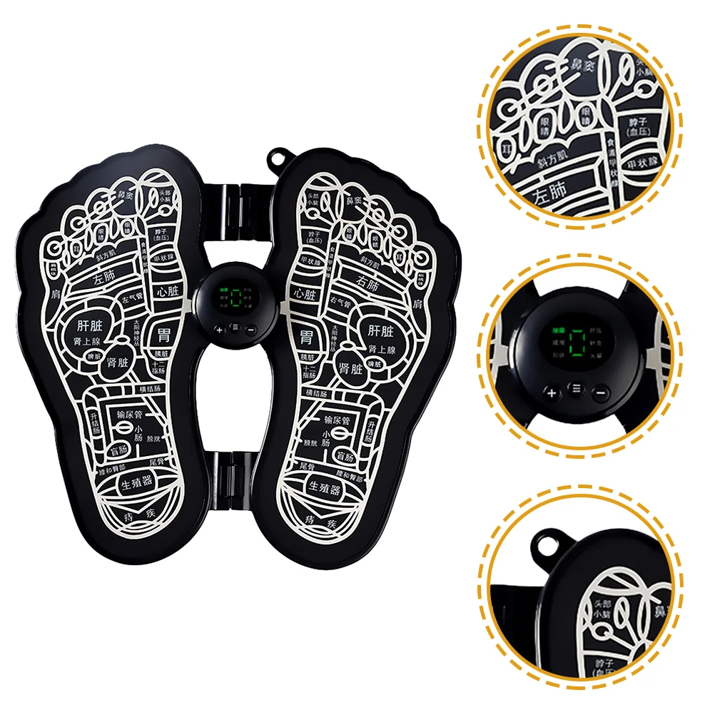 

Массажер для ног, подушечка для ног, аппарат для круговой терапии, Акупунктура для ног, инструмент для иглоукалывания, беспроводное устройс...