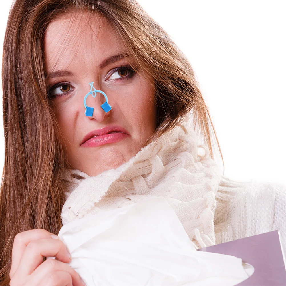 12 шт. зажим для коррекции носа фиксирующая пробка бытовой пинчер синий