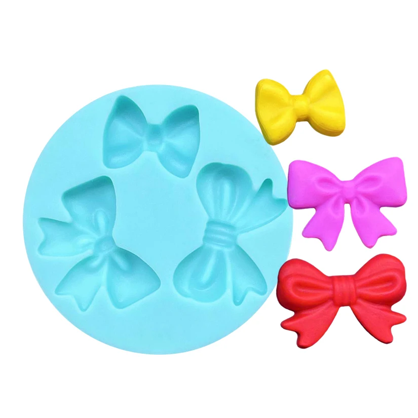 

Силиконовая форма в виде банта
