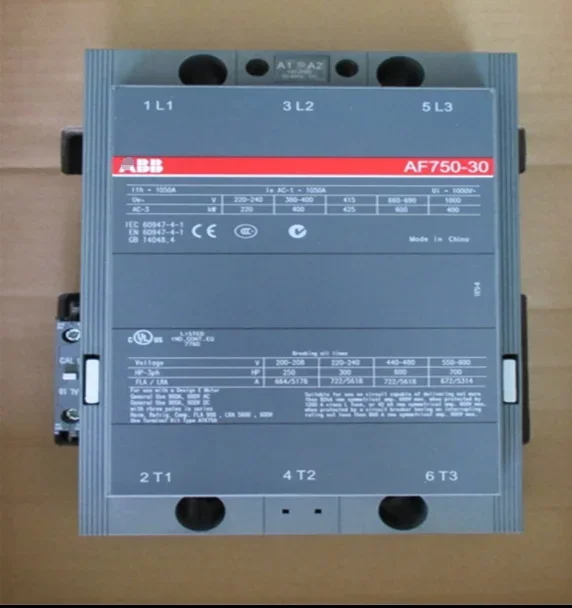 Контактор серии AF 305A AF305-40-00 14*250-500В 50/60Гц-Контактор уровня А постоянного тока