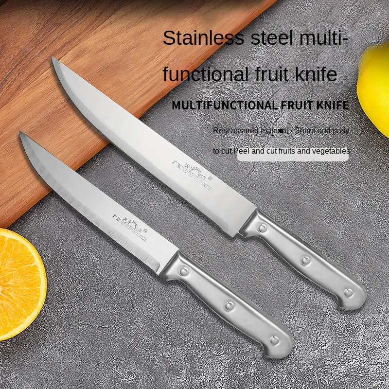 

Stainless Steel Fruit Knife Household Lengthened Fish Knife Kitchen Knife Peeling Knife Watermelon Knife Multi-purpose Knife