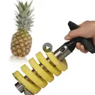 Нож для резки ананасов, простой в использовании измельчитель из нержавеющей стали, для нарезки ананасов