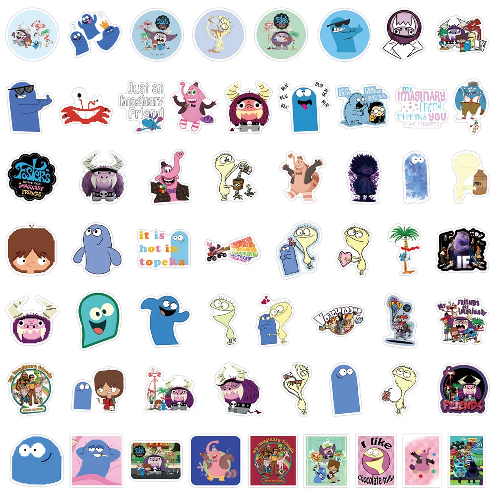 55 шт. водонепроницаемые наклейки на телефон скейтборд