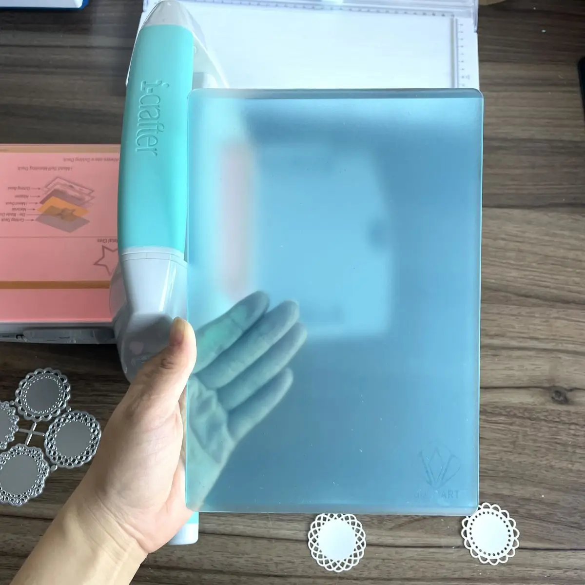 2 шт. 3 мм полупрозрачная режущая пластина JOJOART A5 машина для тиснения прочные